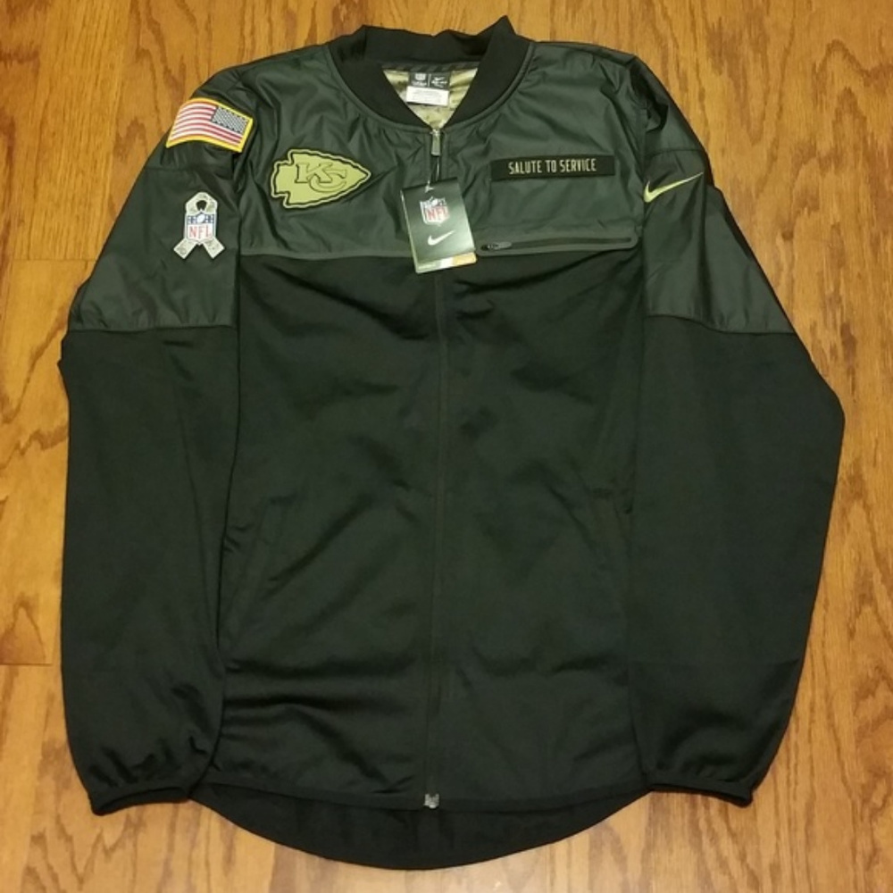 Nike Dri Fit KC Chiefs Salute to Service Jacket